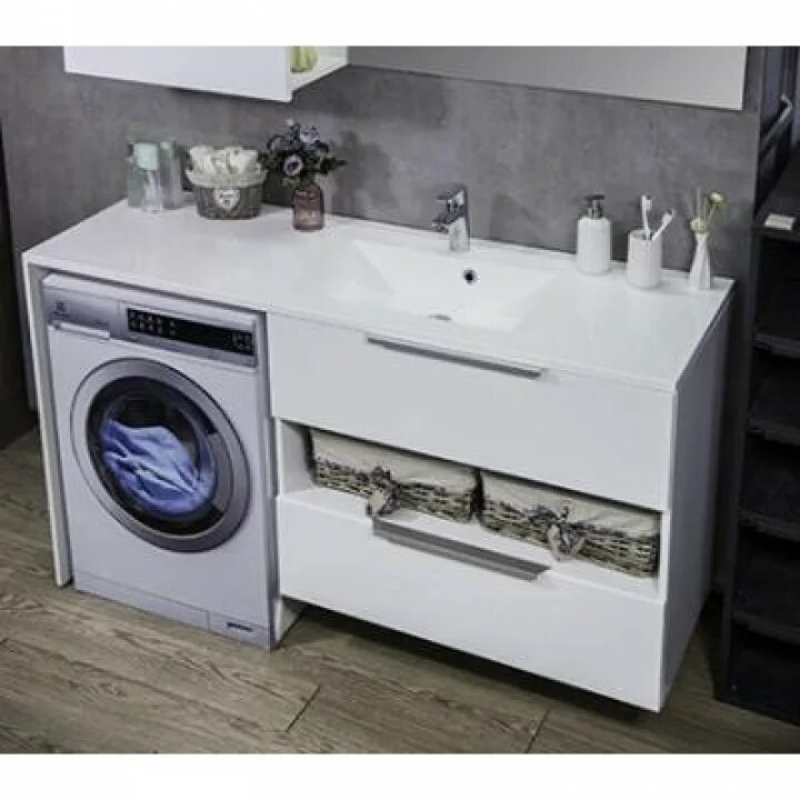 Тумба с раковиной для ванной машину. Раковина-столешница 150 см fancy marble margo 1500. fancy marble vivara. тумба под стиральную машину 150 с умывальником fancy. тумба под стиральную машину 140 см с умывальником fancy marble vivara.