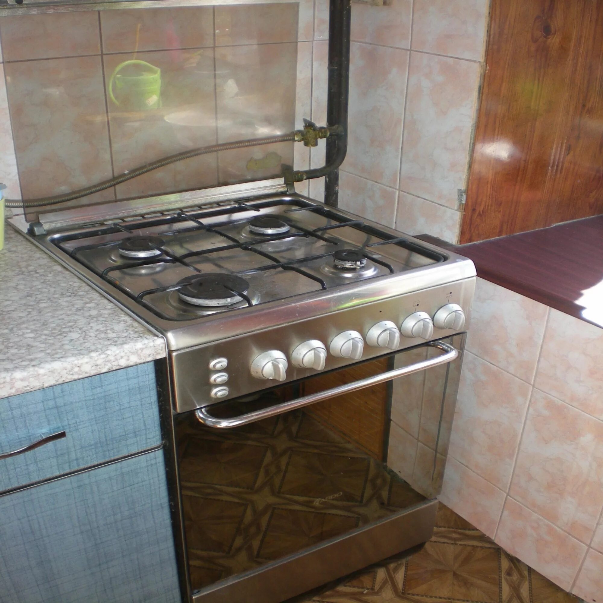 Установить дома газовую плиту