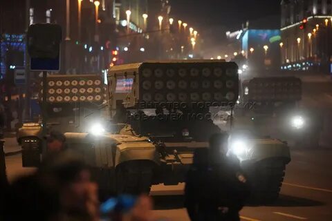 Москва вчера ночью
