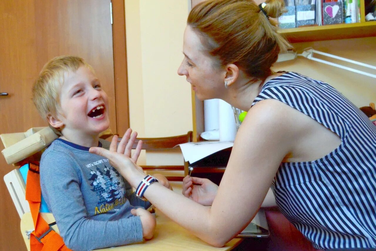 После занятий с логопедом