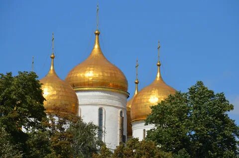 Москва златые купола