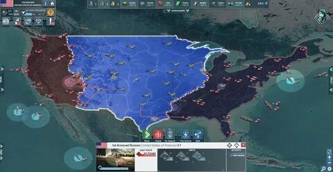 Conflict of nations world