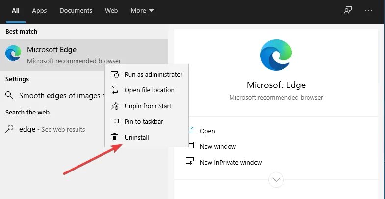 Как убрать edge. Как удалить edge. как удалить браузер edge. как удалить майкрософт эйдж на виндовс 10. как очистить полностью майкрософт едге.