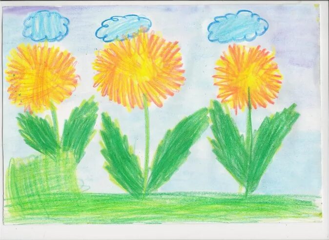 Рисование весенние цветы старшая группа. Рисование на тему Весеннее настроение.