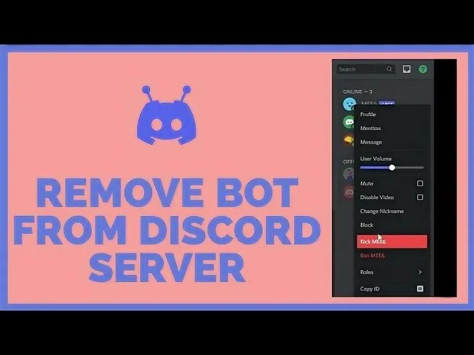 Remove bot