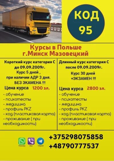 Получить код 95. 95 код в польше. сертификат код 95. код 95 длинный курс. код 95 польский как выглядит.
