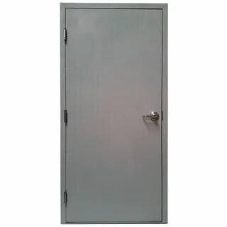 Metal door