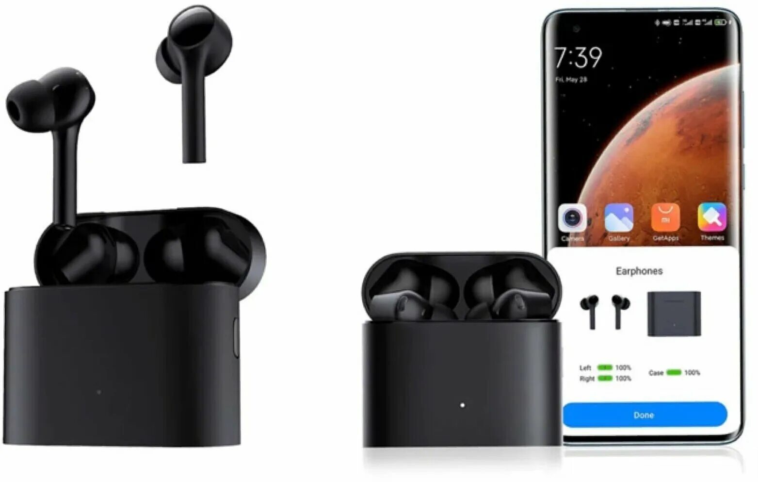 Xiaomi earphones 2 pro black. Xiaomi airdots pro 2 коробка. Wireless mi 2 pro приложение. Наушники сяоми 2. Redmi airdots pro.