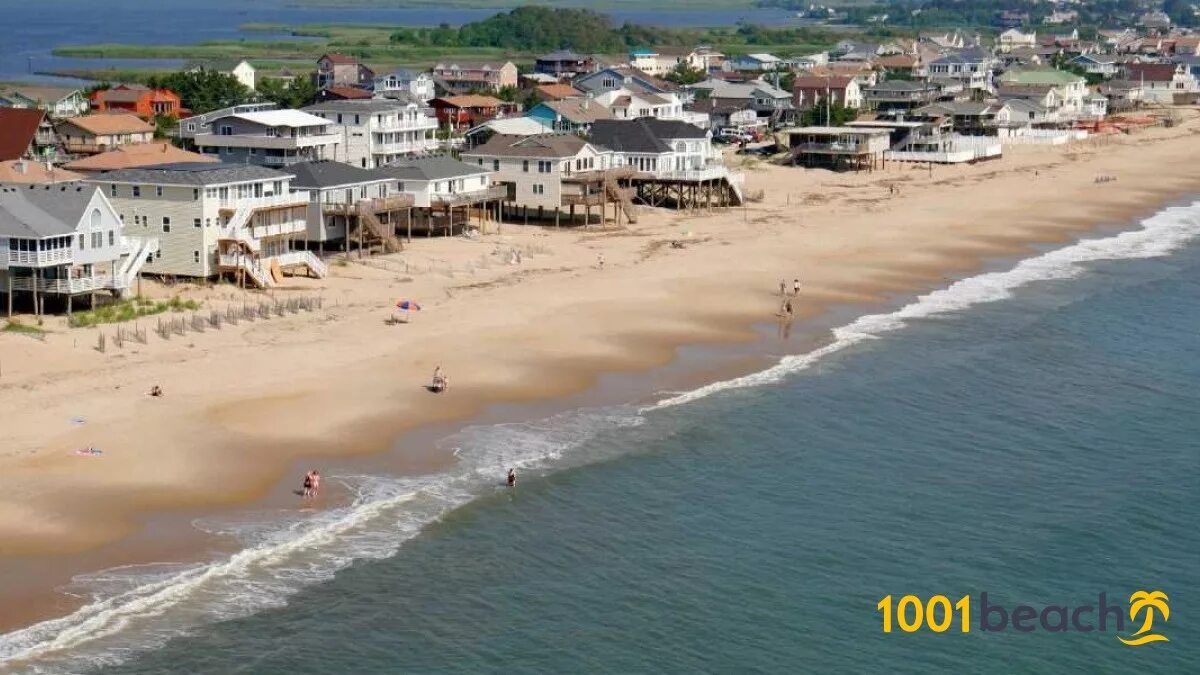 Пляж штата Вирджиния. Вирджиния Бич берег. Virginia Beach Oceanfront Верджиния-Бич.