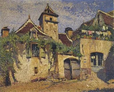 Maisons painting