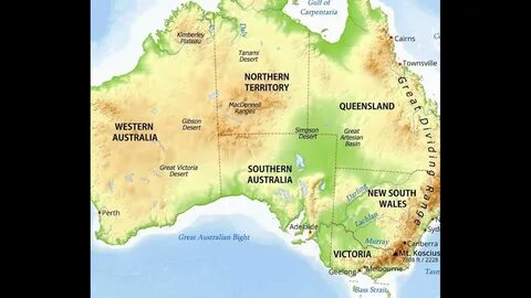 map of Australia - YouTube
