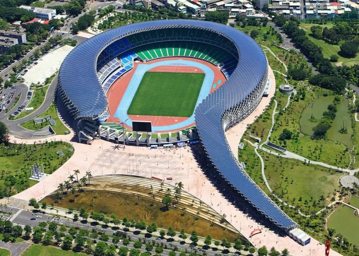 Стадион значение. Тайвань стадион Гаосюна. «Национальный стадион» (Гаосюн, Китай). Тайваньский национальный стадион от японского архитектора Тойо Ито. National Stadium, Kaohsiung City, Тайвань.