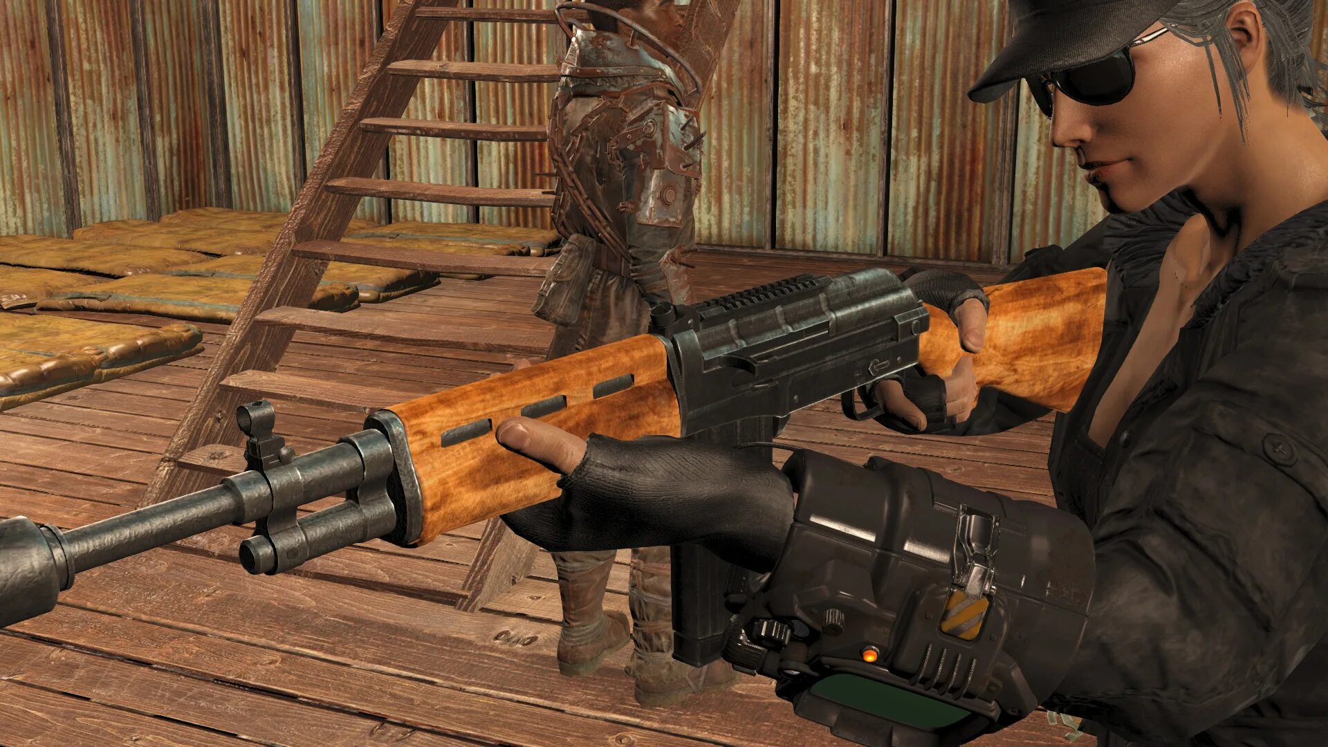 Https www fallout4 mods com. Fallout 4 Rifle. Fallout 4 Rifle Mod. Боевая винтовка Fallout 4. Фоллаут 4 винтовка.
