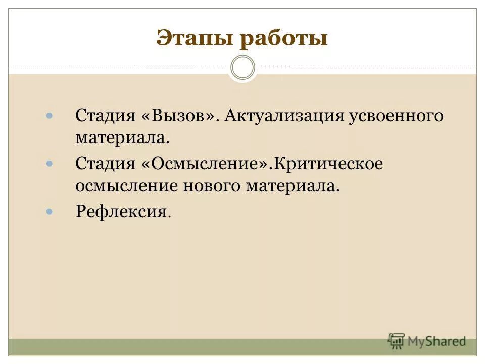 что даёт ученику практическая деятельность. приемы на стадии осмысления. осмысления нового материала. осмысления нового материала. первичное закрепление нового материала.