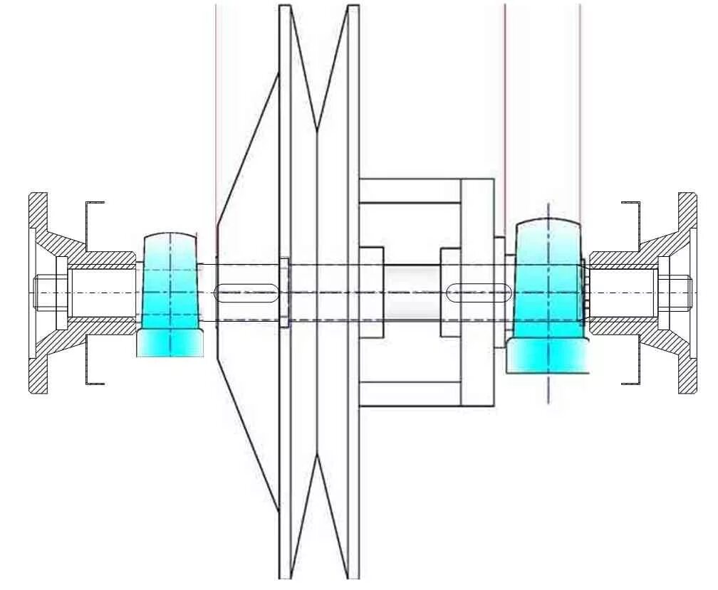 Ведомый вариатор сафари. Двухопорный вариатор сафари чертеж. Вариатор сафари чертеж. Диаметр вала вариатора сафари Тайга.