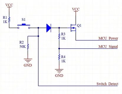 Power on off switch