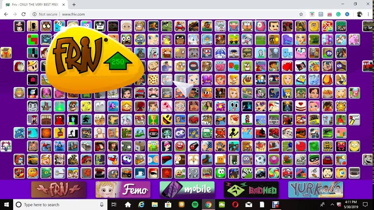 Установи 250 игр