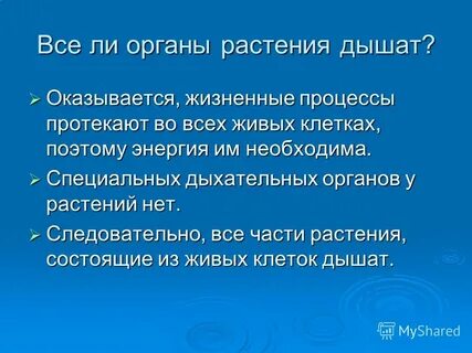 Жизненные процессы