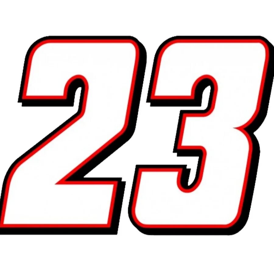 Число 23 рисунок