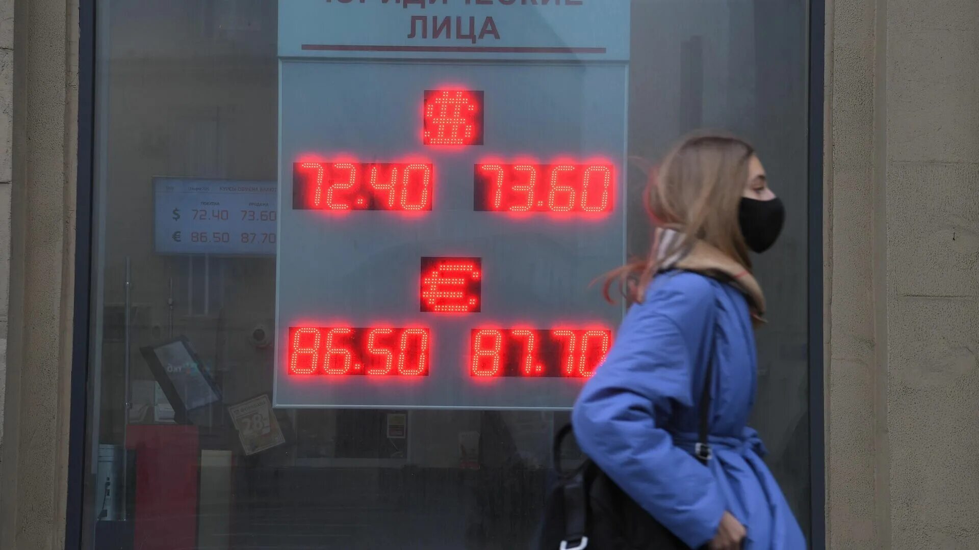 Продажа валюты гражданам. Новости банков. Валютное ограничение ЦБ. Рубль крепчает. Новости табло.