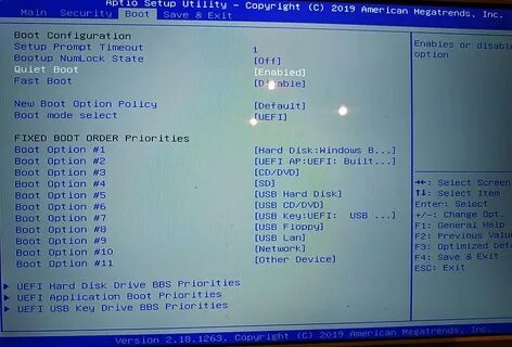 Boot utility