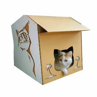 Как сделать кошка коробка