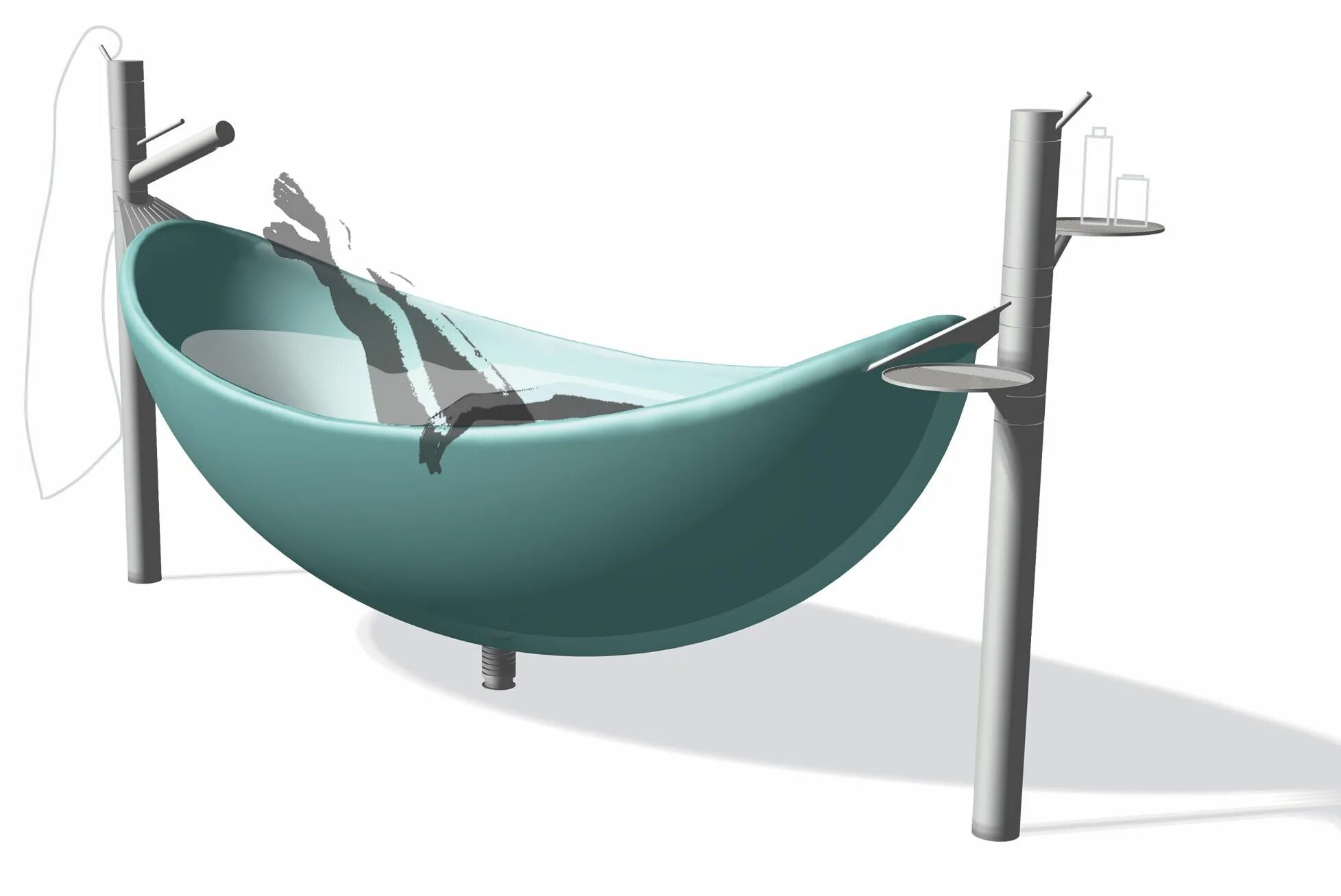 Ванна Vessel Hammock. Дизайнерская ванна гамак. Подвесная ванна гамак. Ванна гамак карбоновая. Ванна гамак