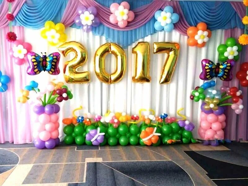 украшение зала на выпускной в саду. украшение зала шарами в детском саду. украшение детского сада на выпускной. украшение шарами на выпускной в детском саду. украшение зала на выпускной в саду.