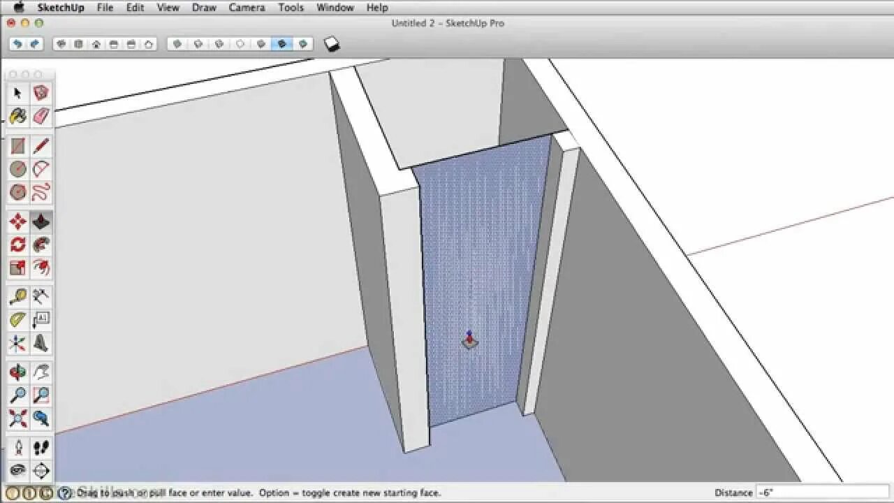 Offset tool. Фундамент в скетчап. Дверь скетчап. Направляющие в скетчап. 3d модель дверей для Sketchup.