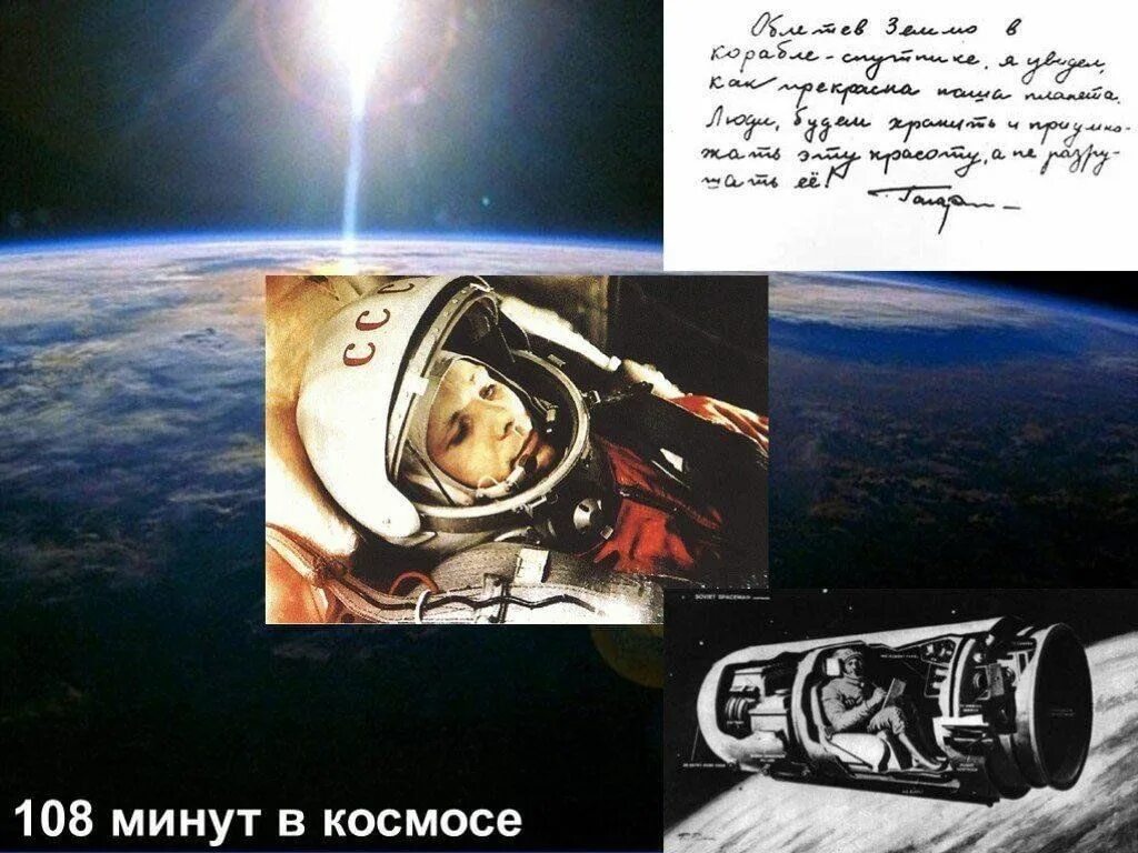 Гагарин 108 минут в космосе. 108 Минут полета. Полет Юрия Гагарина в космос 108 минут. 108 минут в космосе
