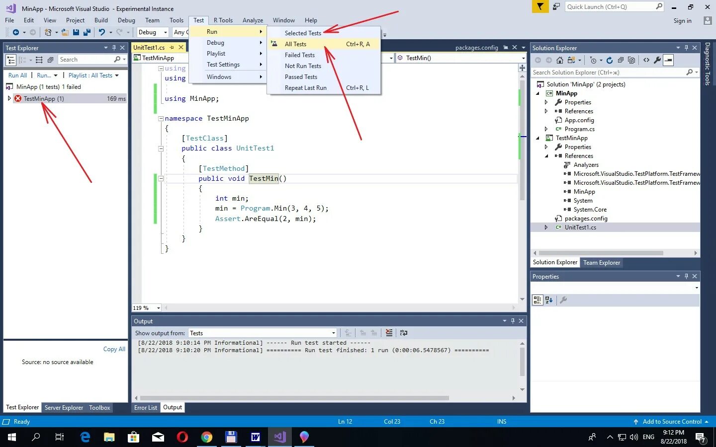 Как запустить visual c. Ms visual studio тестирование. команды microsoft visual studio. тест в визуал студио. microsoft visual studio 2018.