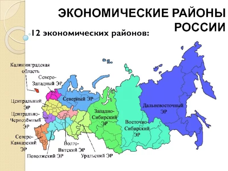 Какие макрорегионы являются наиболее крупными наименее крупные
