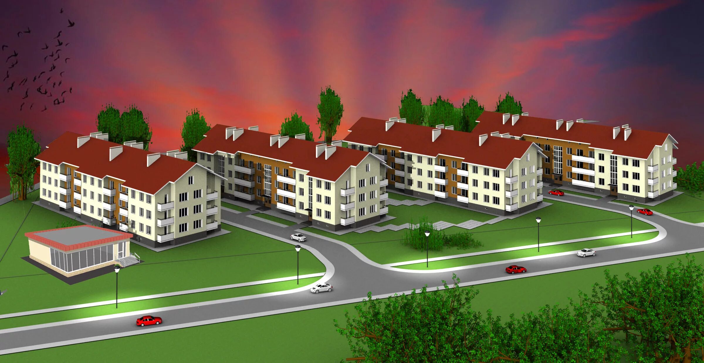 малоэтажное домостроение. блокированная застройка. «малоэтажная многоквартирная застройка (2. многоквартирный ижс. 1.