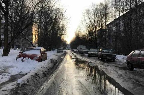 Река загроможденная белыми