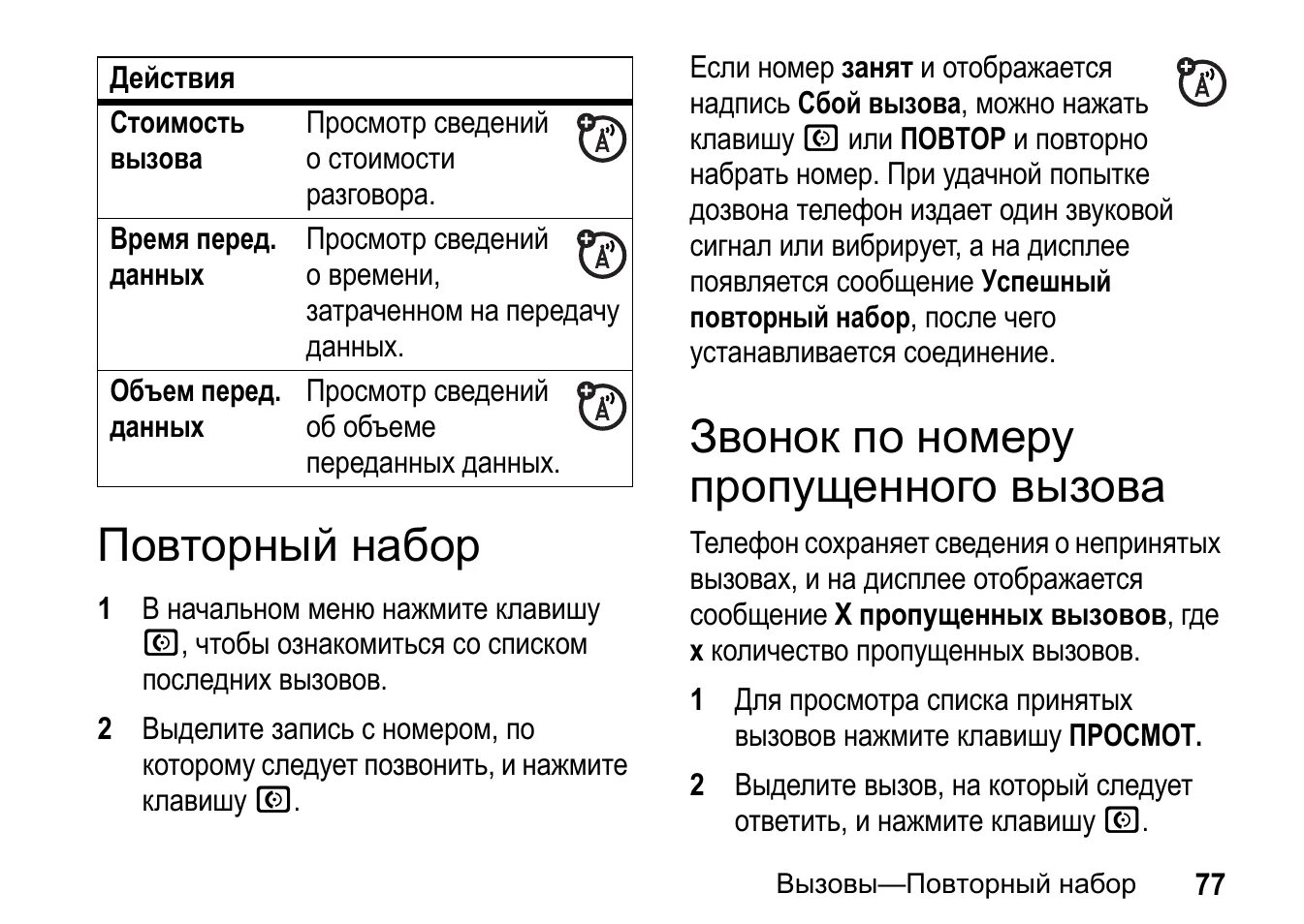 Почему говорят что абонент занят. Моторола w510. Повторный звонок после пропущенного. Номер занят. Как отключить дозвон после пропущенного вызова.