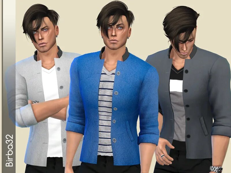 Игра одежда включить. Бо Меррик симс. Бо Меррик в симс 3. Jacket игра. Men's Jacket SIMS 4.