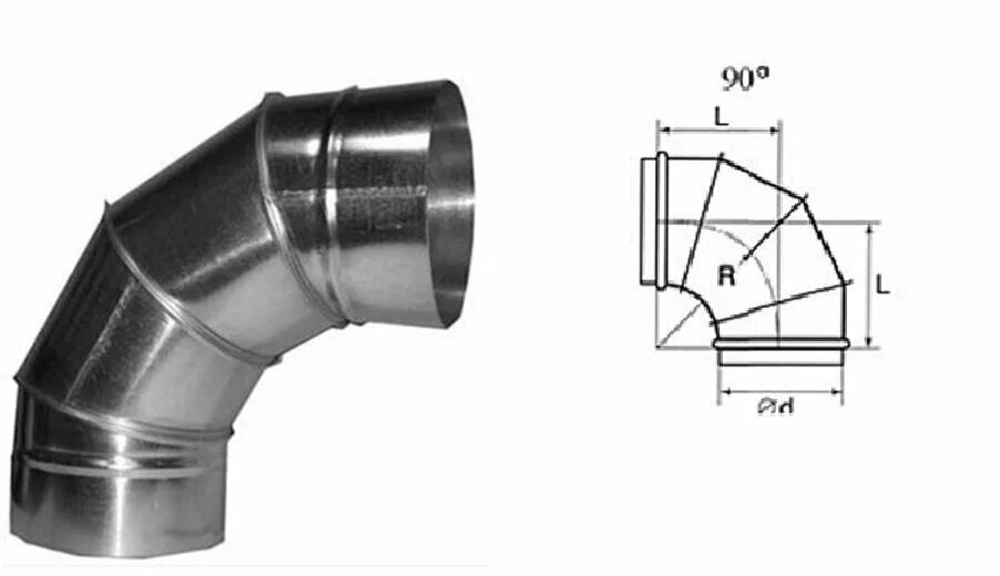 Сегмент отвода. Отвод для воздуховодов d200 90 градусов. Отвод 90 гр. 200мм размер вентиляция. Вентиляционный отвод 90 градусов d200. Отвод 45 градусов ф200.