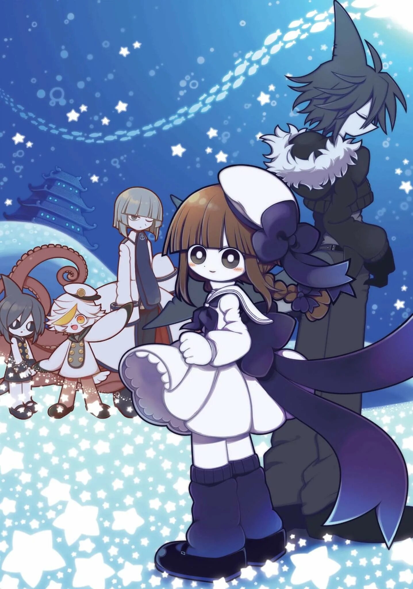 ваданохара. ваданохара манга. ваданохара и великое синее море игра. ваданохара и великое синее море игра. стелла ваданохара.