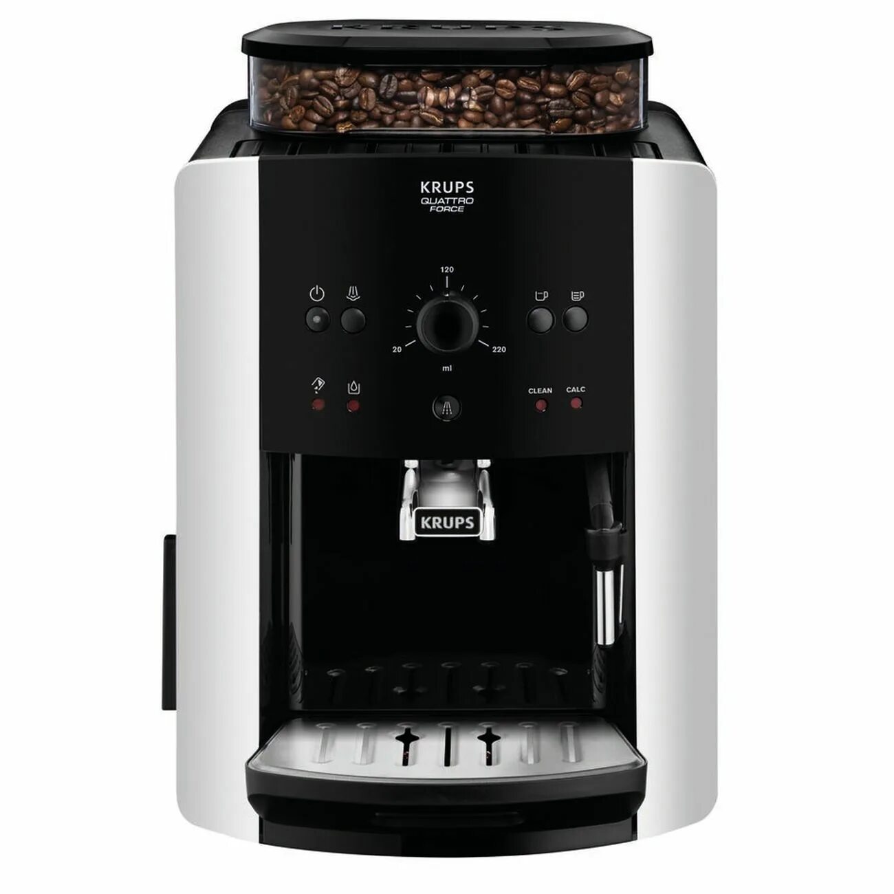 Зерновые кофемашины купить. Кофемашина Krups ea8118 Arabica. Krups Arabica ea811810. Кофемашина Krups quattro Force. Кофемашина Krups ea811810.