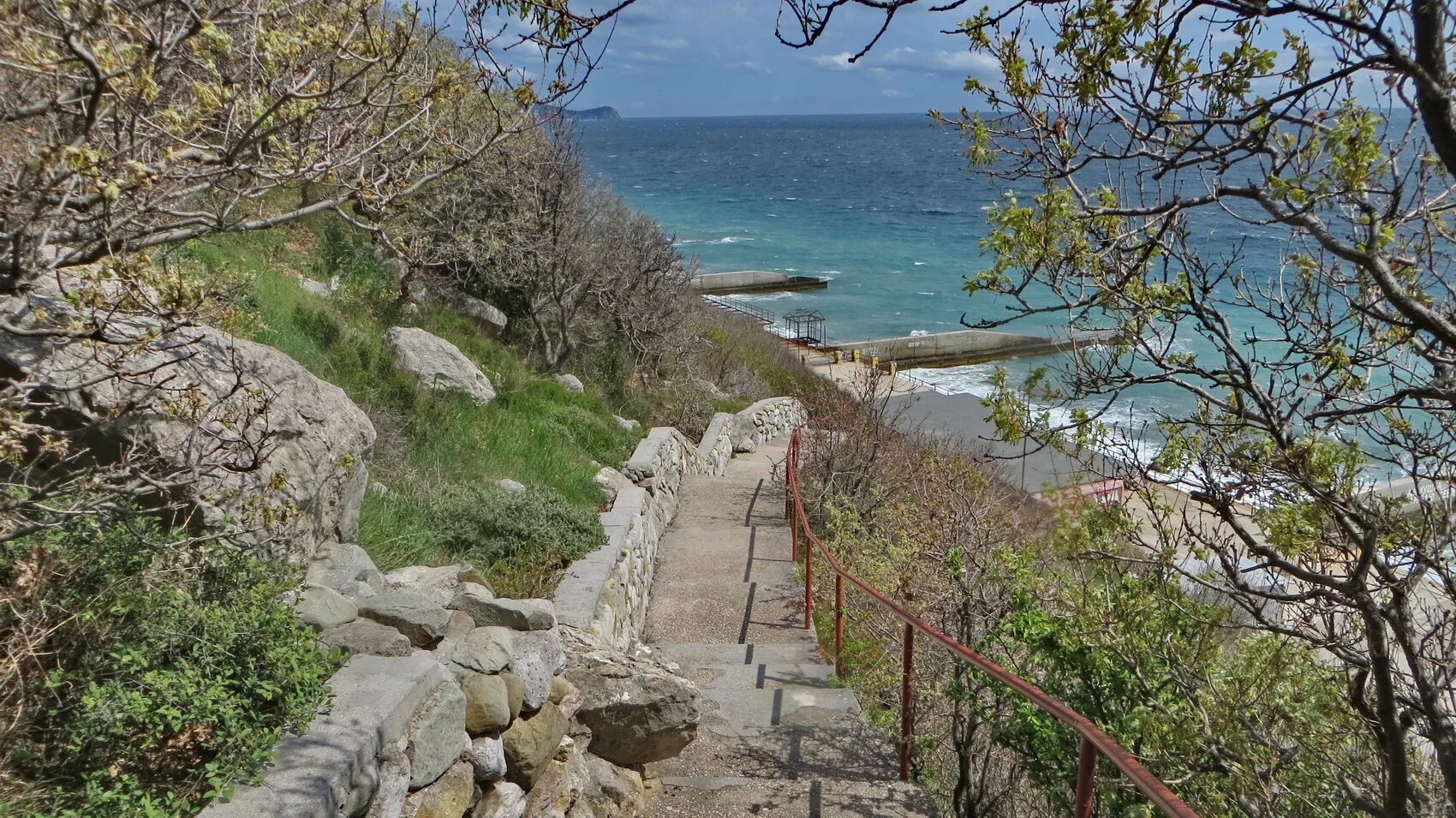 Фото: Лестницы Алупки. :)) Василиса. Пейзаж. Фотосайт Расфокус.ру