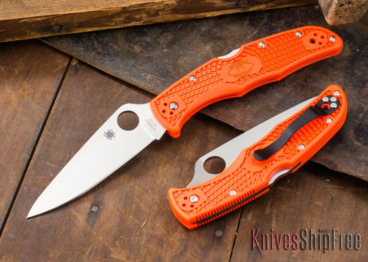 Spyderco Endura 4. Спайдерко Эндура 4 VG 10. Endura 4 vg10 Orange. Spyderco Endura 4 Orange.