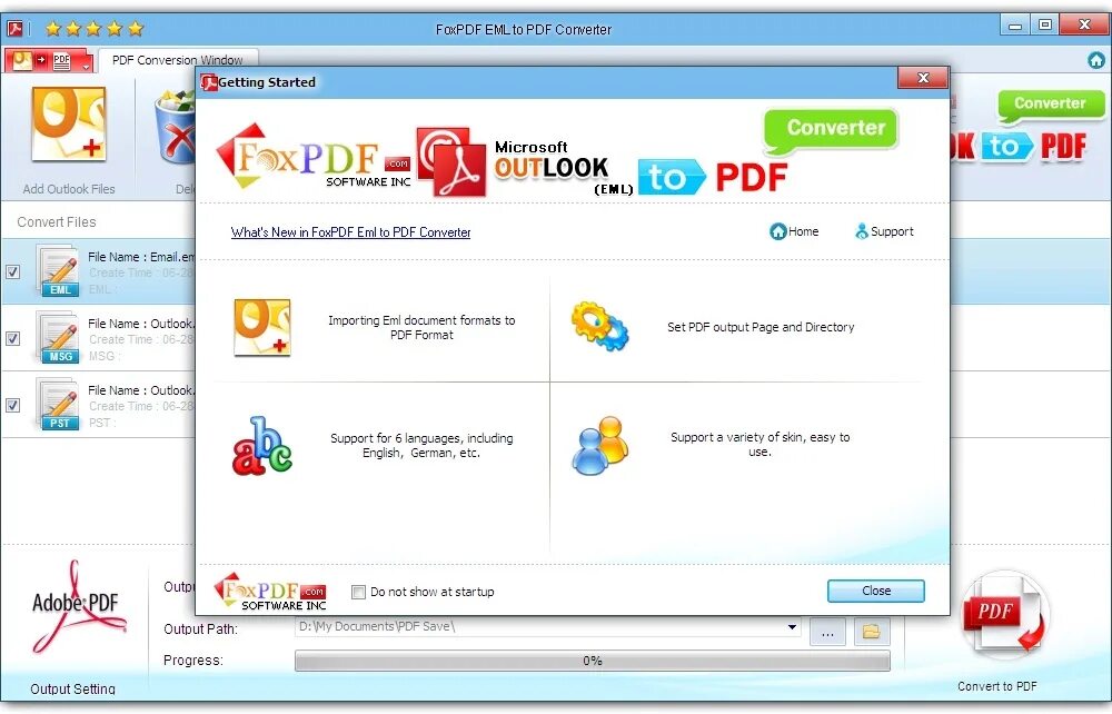 Конвертировать пптх в pdf. Foxpdf converter. переформатировать пдф в рртх. msg в pst. pst compress and compact key.