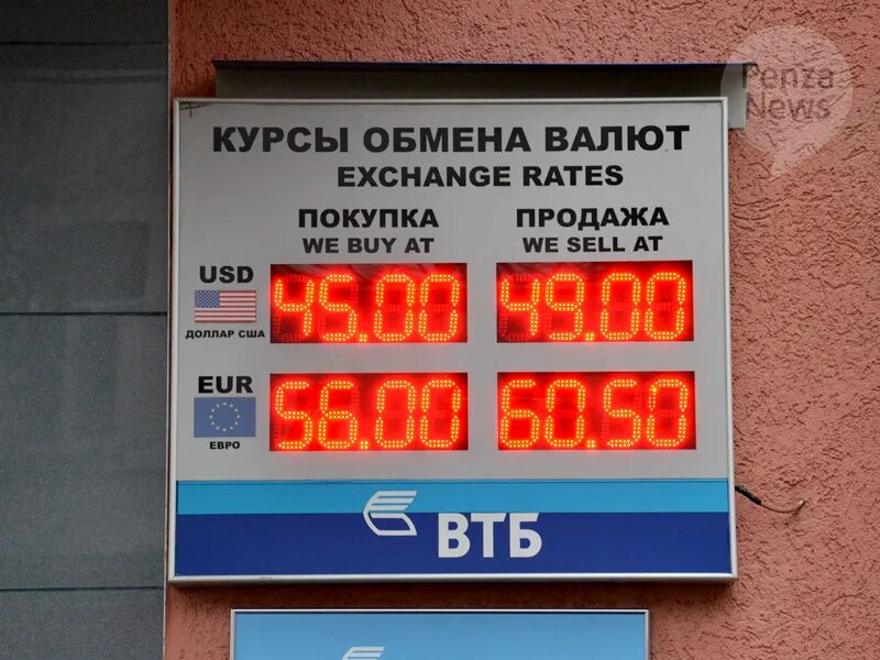 Курсы валют в банках Пензы. 60 Долларов в рублях. Купить доллары в кирове по выгодному