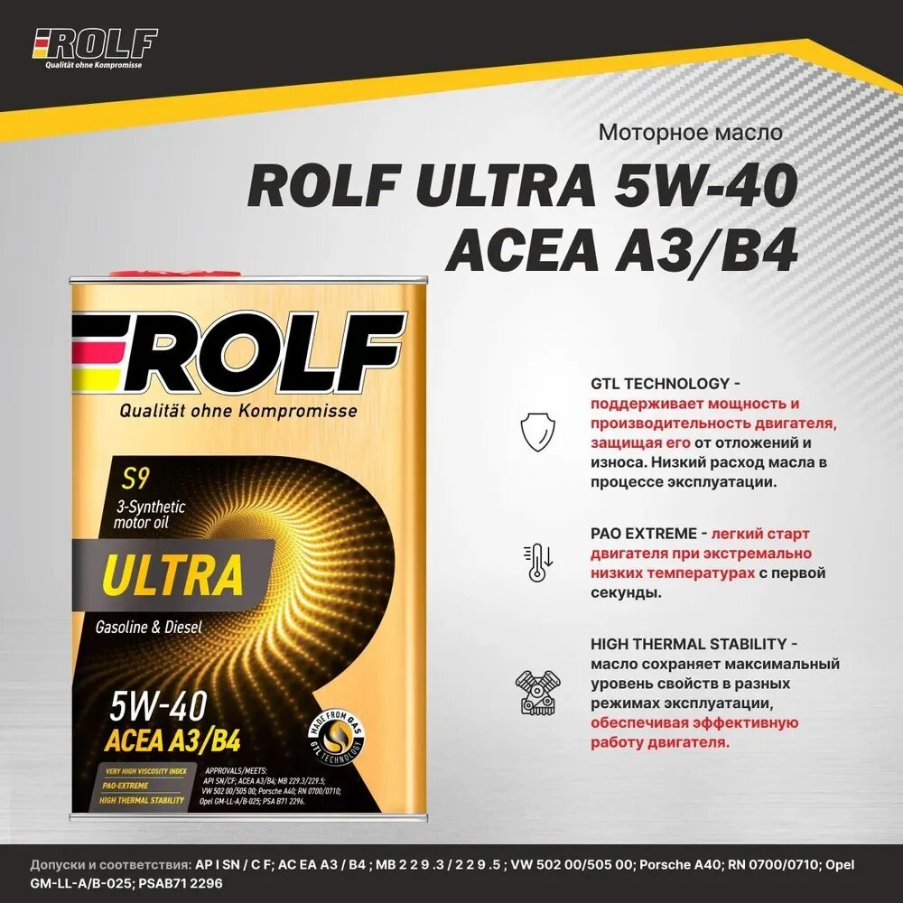 Характеристики моторного масла рольф. Rolf Ultra 5w-40. Rolf ультра масло 5w30. РОЛЬФ 5w40 Ultra. РОЛЬФ ультра масло 5w40.