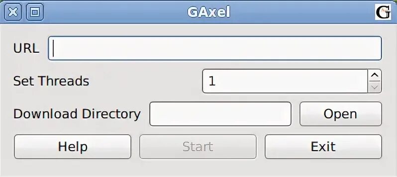Setting threads