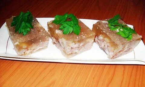 Как сделать прозрачный холодец
