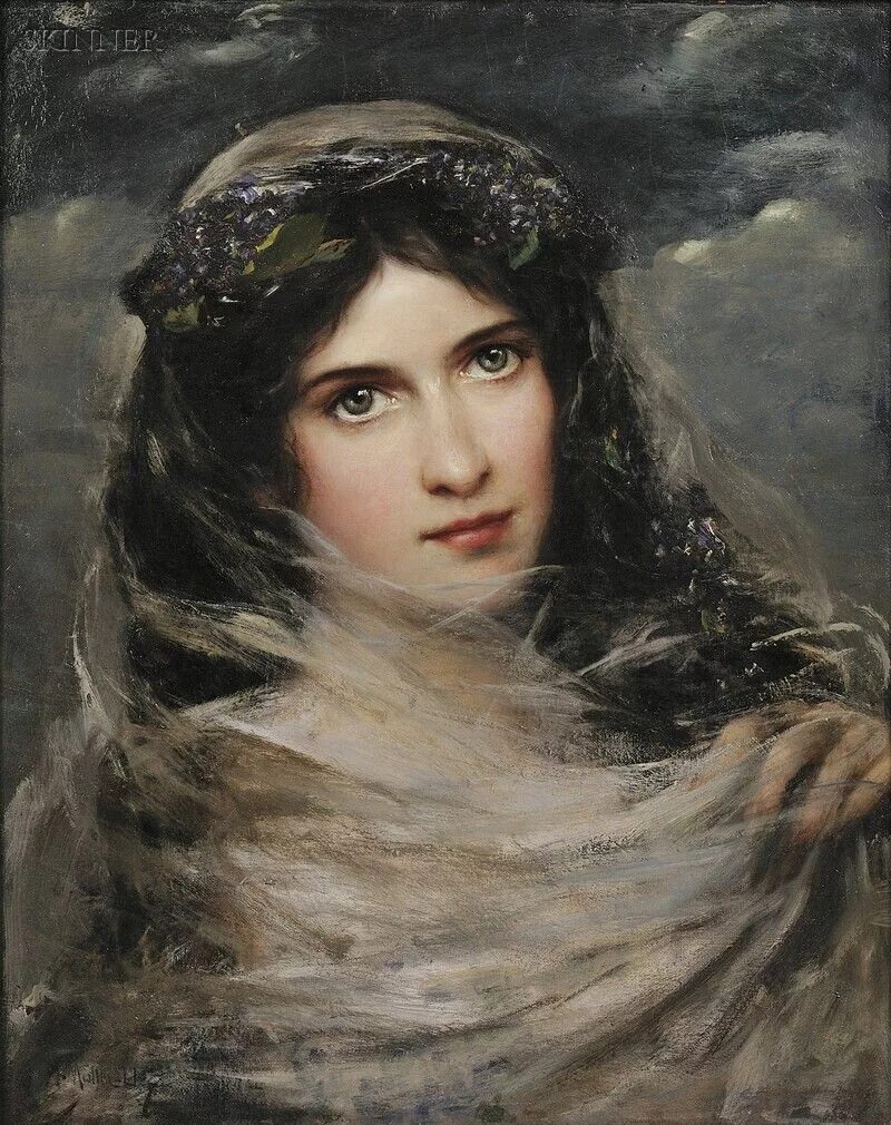 Veil painting. Адольф-Феликс Кальс. Jeune femme Адольф Пиот. Густав Мюллер художник. Художник Адольф Кальс.