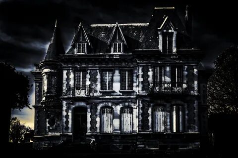 Scary horror house