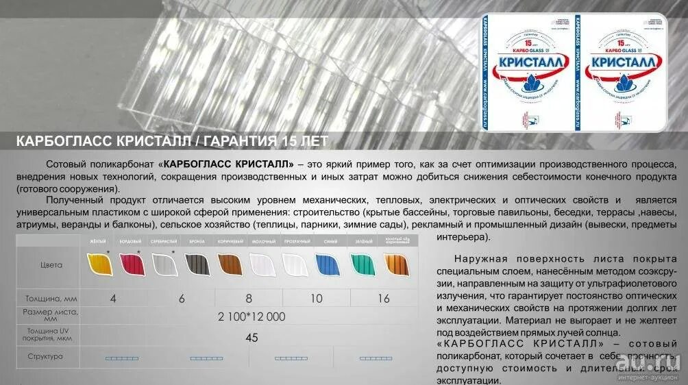 Плотность поликарбоната 4