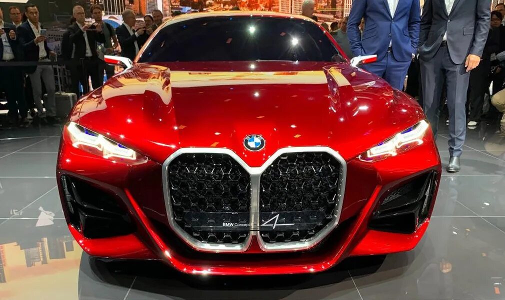 Самая большая новая. BMW Concept 4. BMW 2020. BMW 4 2020. BMW 4 ноздри.